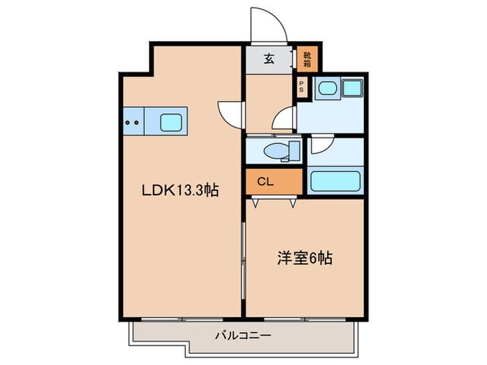 間取り図 Adagio Toyomae