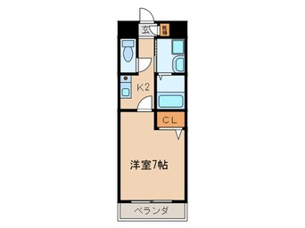 間取図 アンシャンテ