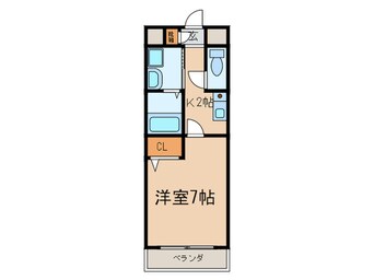 間取図 アンシャンテ