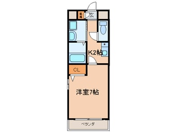 間取図 アンシャンテ