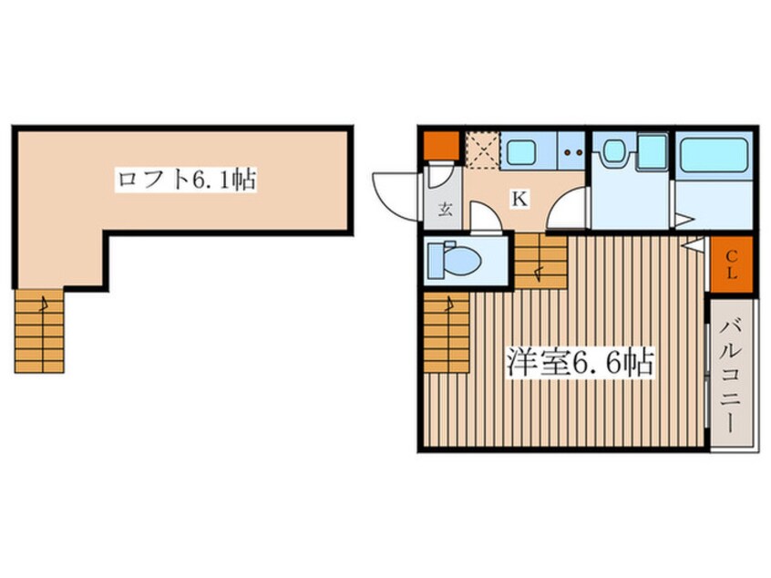 間取図 メゾンラフィネ