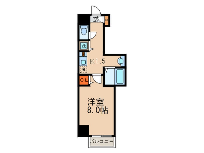 間取図 Ｄｏｒｆ Ｋａｍｉｍａｅｚｕ