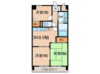 間取図 エクセルハイツ尾頭橋