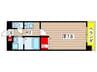 すまいる川名 1Kの間取り