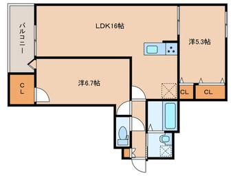 間取図 ブルームひまわり