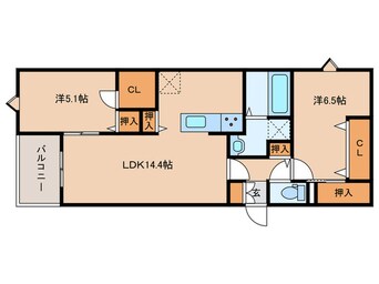 間取図 ブルームひまわり