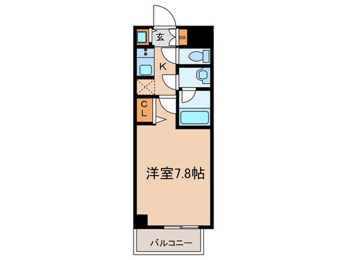 間取り図 S-RESIDENCE栄四丁目