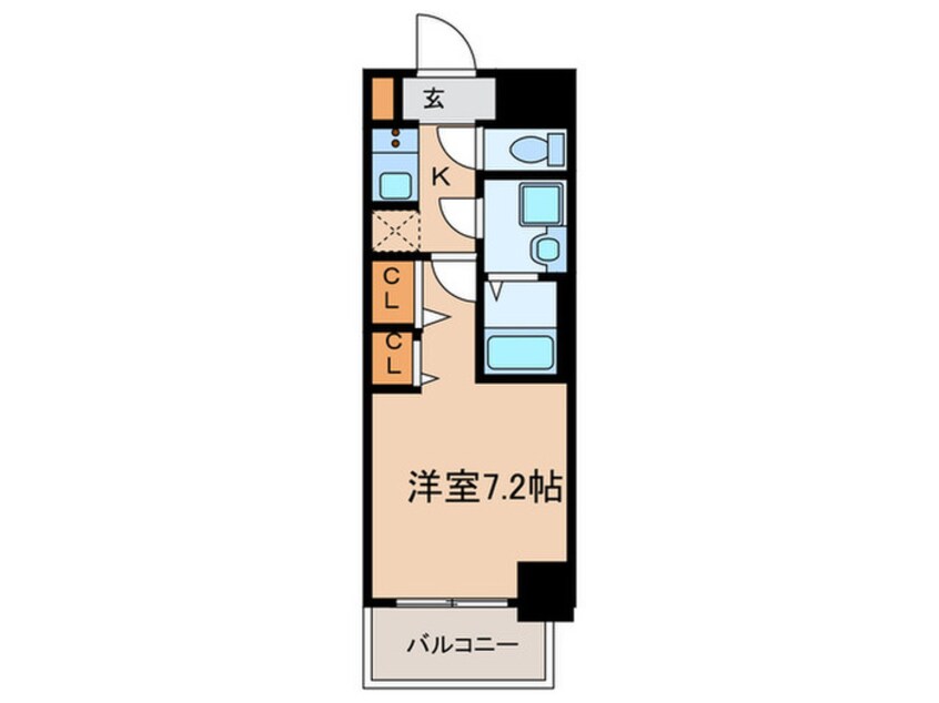 間取図 S-RESIDENCE栄四丁目