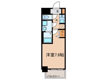 間取図 S-RESIDENCE栄四丁目