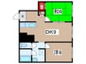 愛誠ビル 2DKの間取り