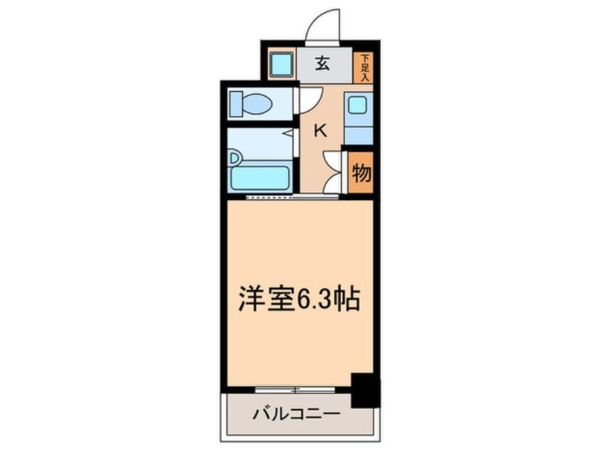 間取図 ヴァンテージ本陣