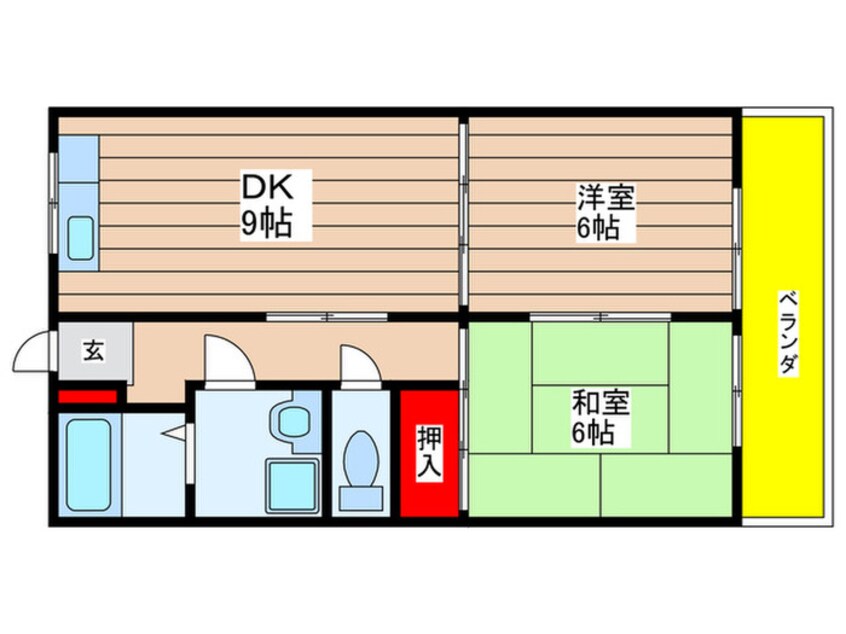 間取図 サンメゾン平針