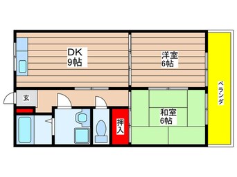 間取図 サンメゾン平針