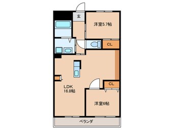 間取図 幸和ハイツ