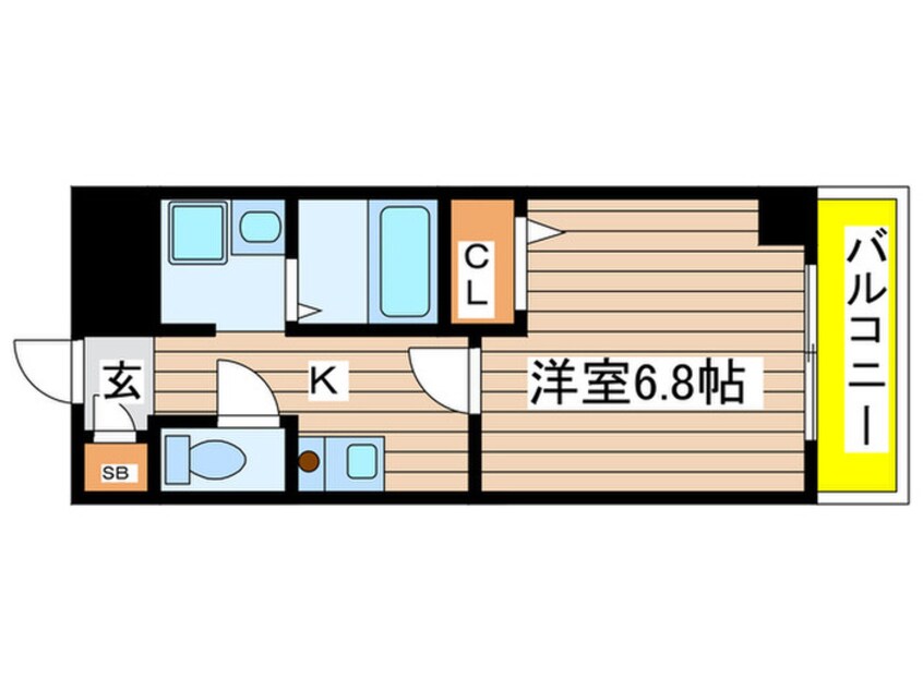 間取図 Ｋ　ｓ　Ｇａｒｄｅｎ泉