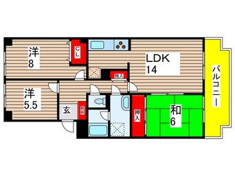 間取図 大藤ハイツ