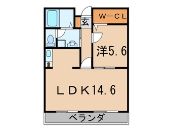 間取図 ロイヤル高間