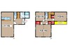 瑞穂区御莨町貸家B棟 3LDKの間取り