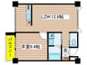 ＡＲＫ　ＰＬＡＴＺ 1LDKの間取り