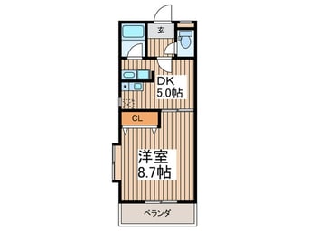 間取図 エクセレント瑞穂