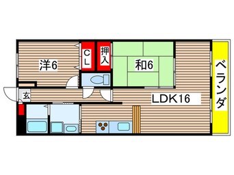 間取図 ハイネスバーグ御器所