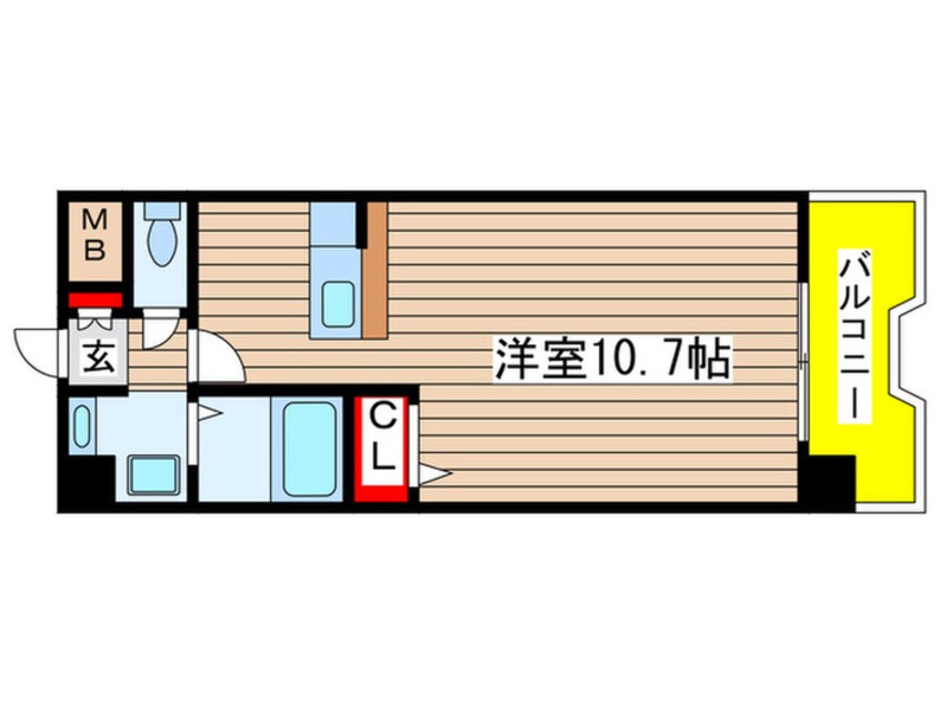 間取図 サニーストン金山