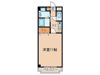 間取図 ＳＴＵＤＩＯ　ＯＨＺＯＮＥ