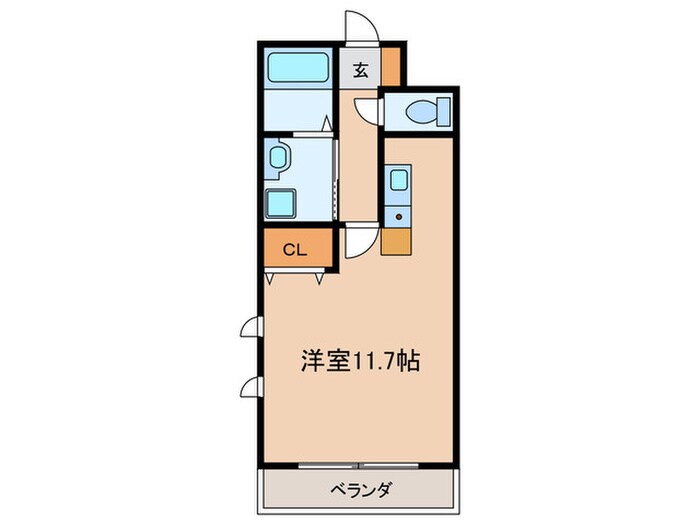 間取り図 プランドール荒子川公園