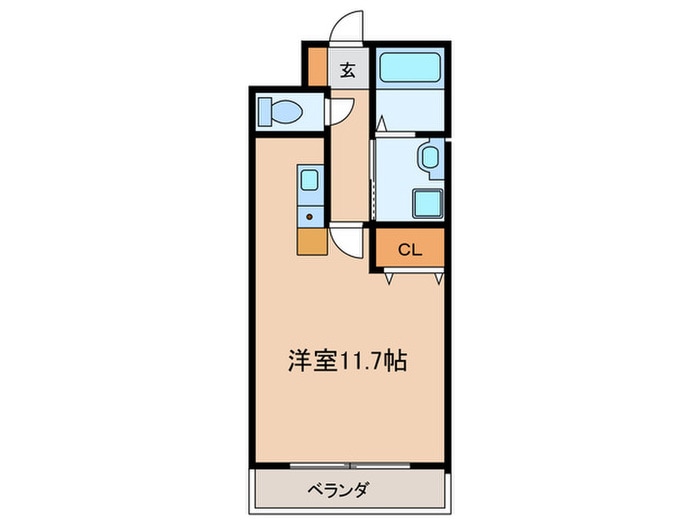 間取り図 プランドール荒子川公園