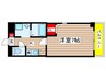 マルシェ瑞穂 1Kの間取り