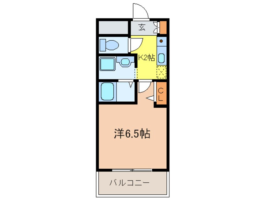 間取図 エミ－ル泉