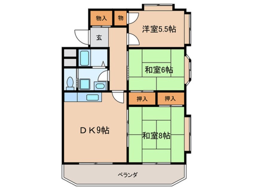 間取図 エクセルヤマヒロ