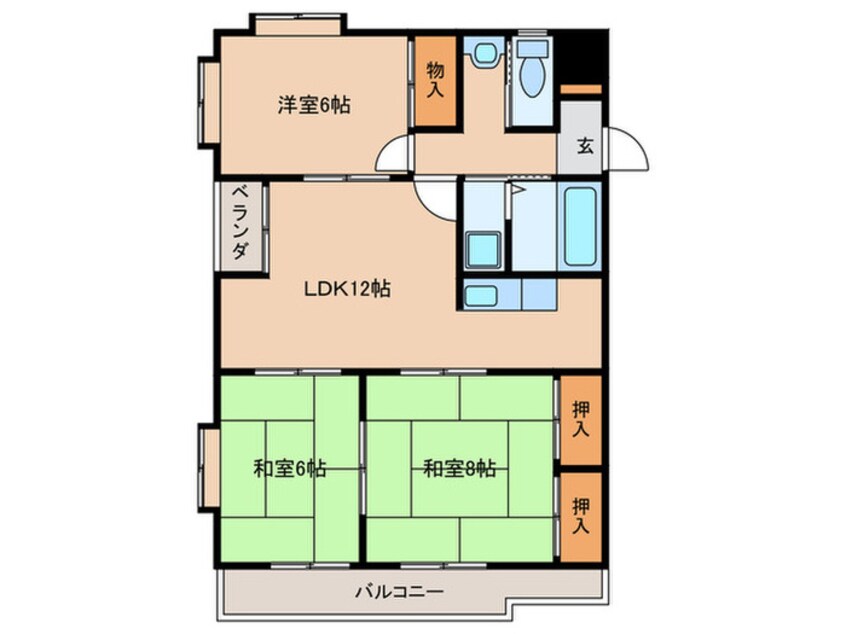 間取図 エクセルヤマヒロ