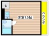 ヴァンベール原 1Rの間取り