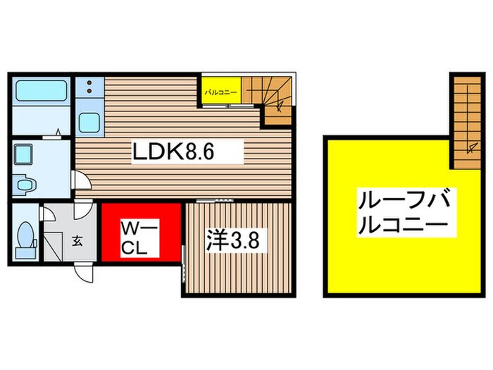 間取り図 ＧＲＡＮＤＴＩＣ野並