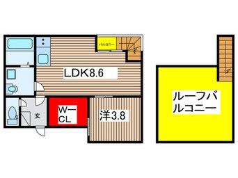 間取図 ＧＲＡＮＤＴＩＣ野並