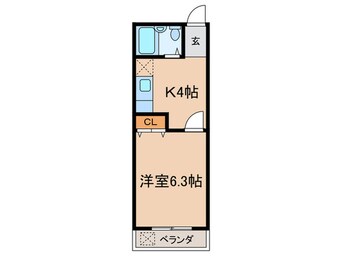 間取図 ファルコン熱田