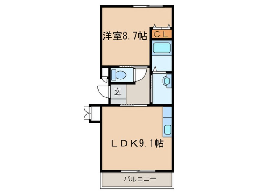 間取図 ハイネス・サンII