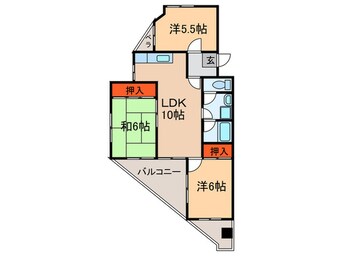 間取図 スカイパ－ク一社