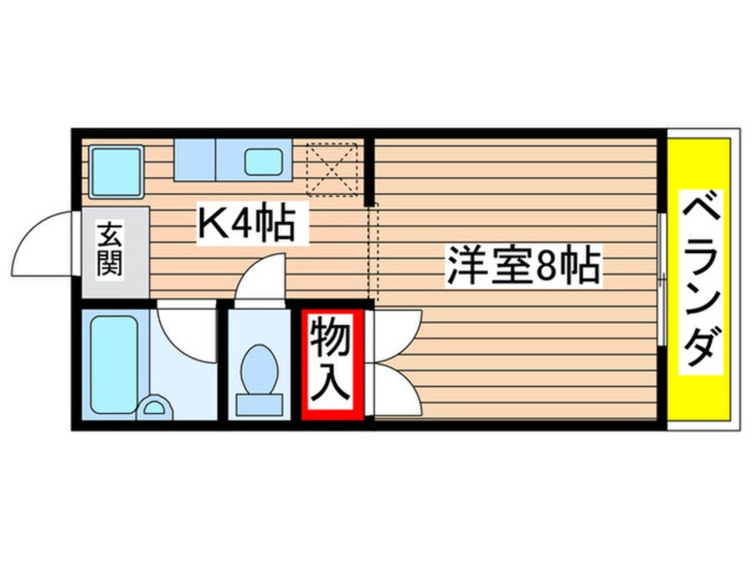 間取図 KANZA野並