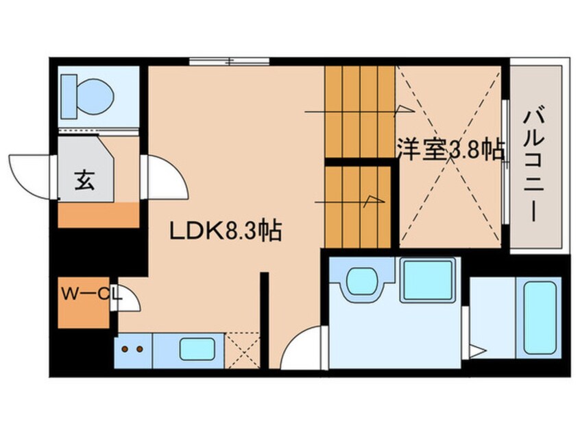 間取図 ハーモニーテラスT.H