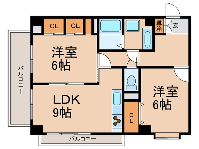 間取り図 カーサ御成