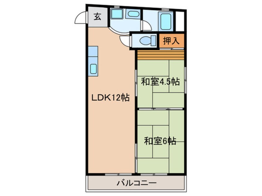 間取図 メゾン　コメショ－