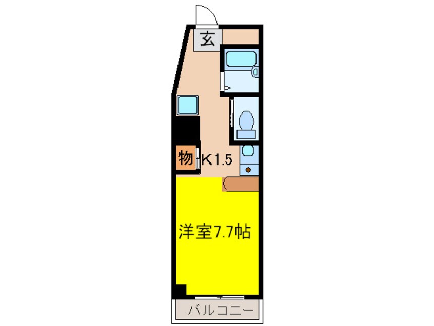 間取図 ドール新栄