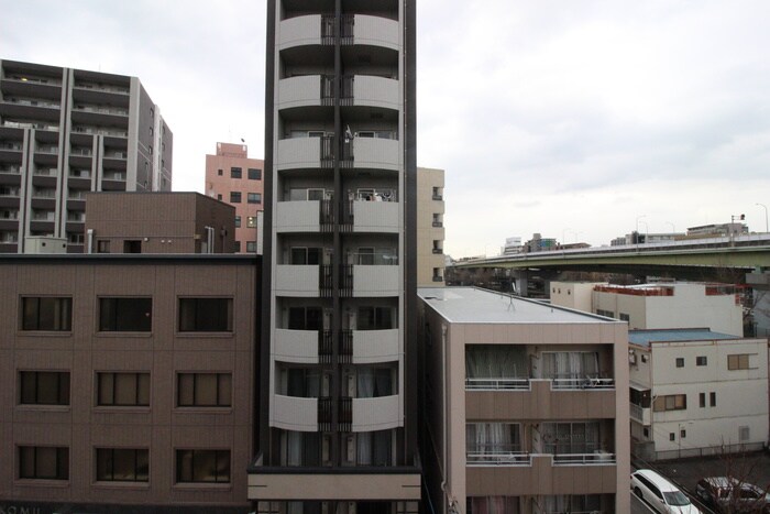 室内からの展望 ドール新栄