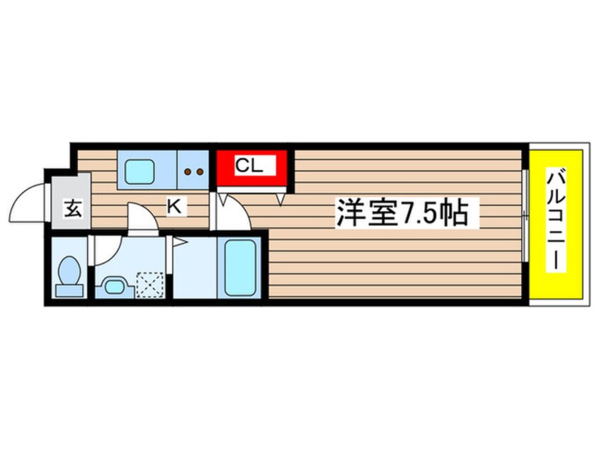 間取図 ルシエル吹上