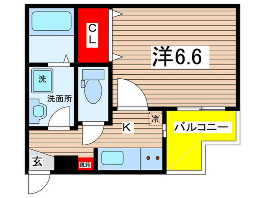 間取図 ルシエル吹上