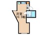 コンフォ－ル覚王山 1Rの間取り