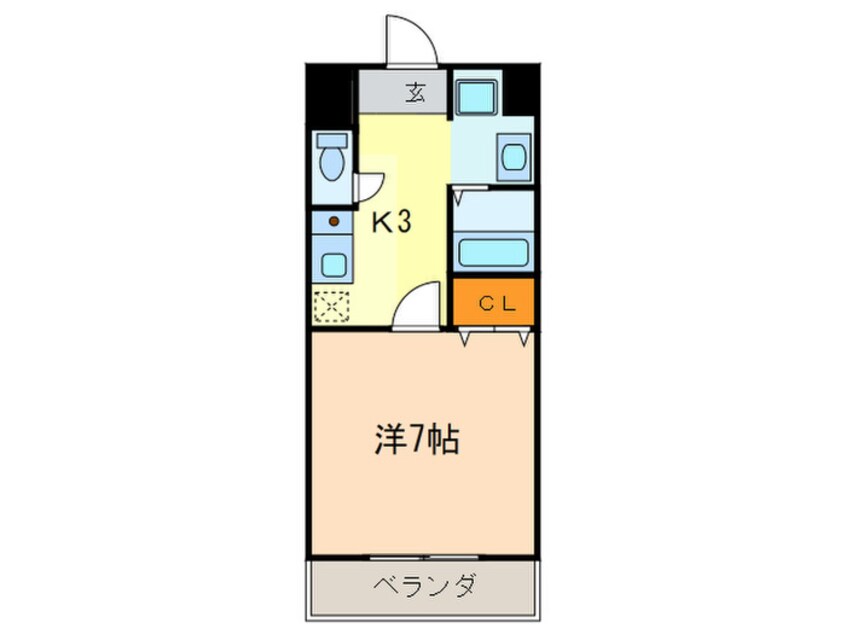 間取図 セントラルウイング