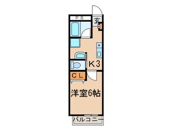 間取図 フラット　　本郷